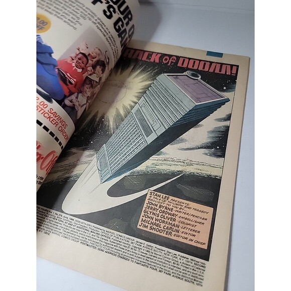 Marvel Comics Fantastic Four #279 - Picture 4 of 7